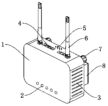 Signal set top box for 5G communication equipment