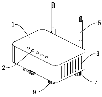 Signal set top box for 5G communication equipment