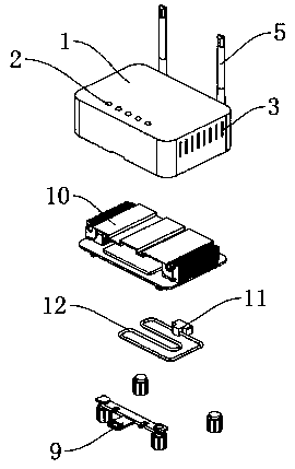 Signal set top box for 5G communication equipment