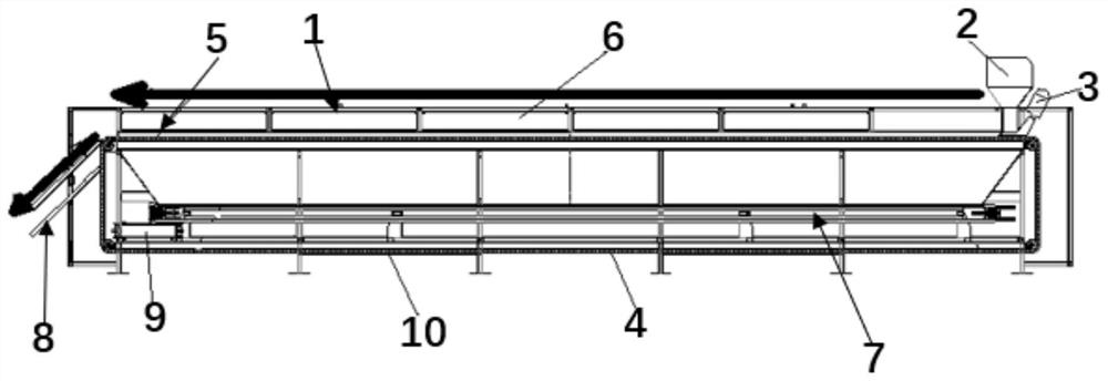 Method and equipment for sorting hermetia illucens by utilizing benefit-tending and harm-avoiding characteristic of organisms