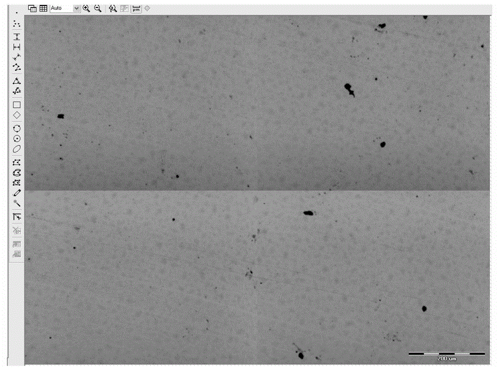 Method for quantitatively analyzing inclusions in steel under laser microscope