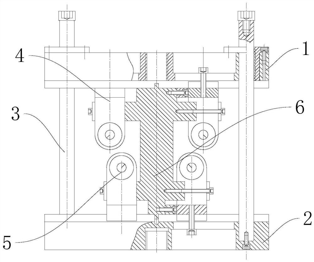 Device and method for measuring out-of-plane tensile mechanical property of composite material