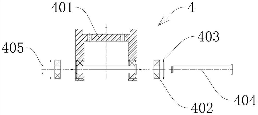 Device and method for measuring out-of-plane tensile mechanical property of composite material