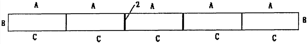 Formaldehyde-free recombined wood integrated material for furniture, and manufacturing method thereof