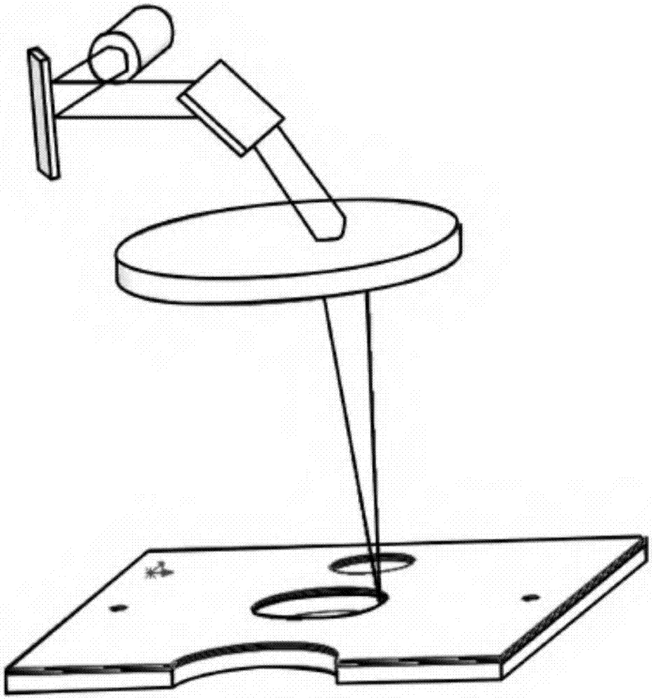 Metal part three-dimensional forming method based on sheet lamination connection