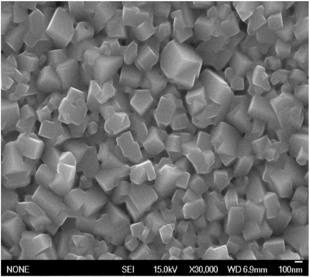 Preparation method and application of perovskite thin film