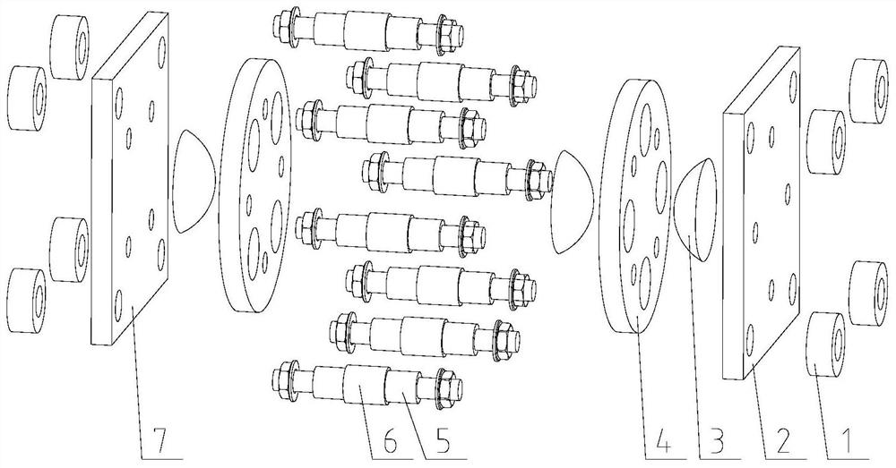 Pull rod type limiter