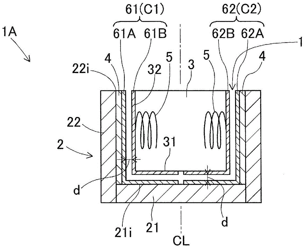 Contactless electric power supply device