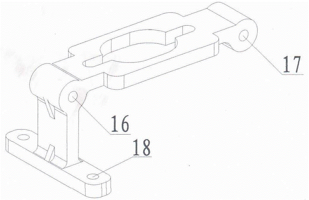 Skeleton of remote control flying toy