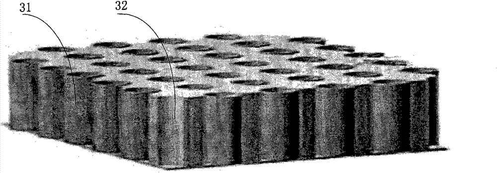 Integrated microstrip circulator and preparation method thereof