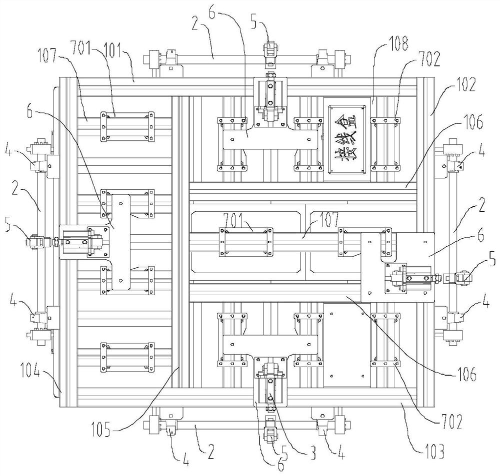 Layer-dismantling and stacking system and layer-dismantling and stacking method