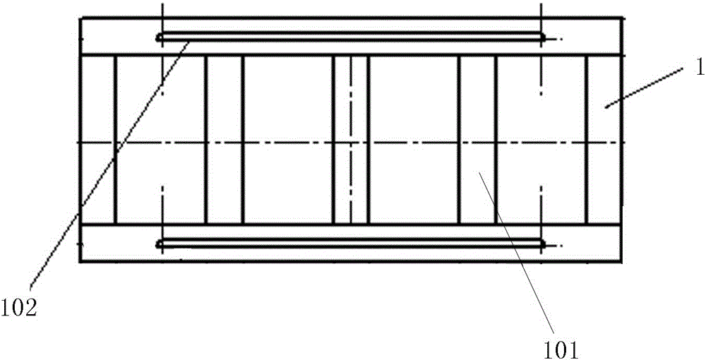 Special exposure test rack for steel structure of power system