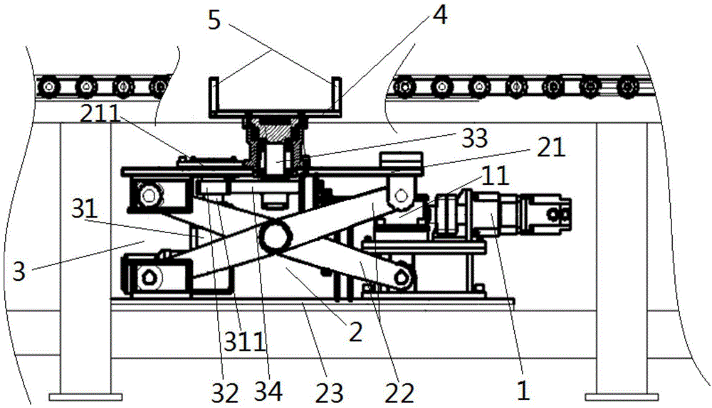 Device used for assisting bi-directional bundling of aluminum ingot stack automatic bundling machine