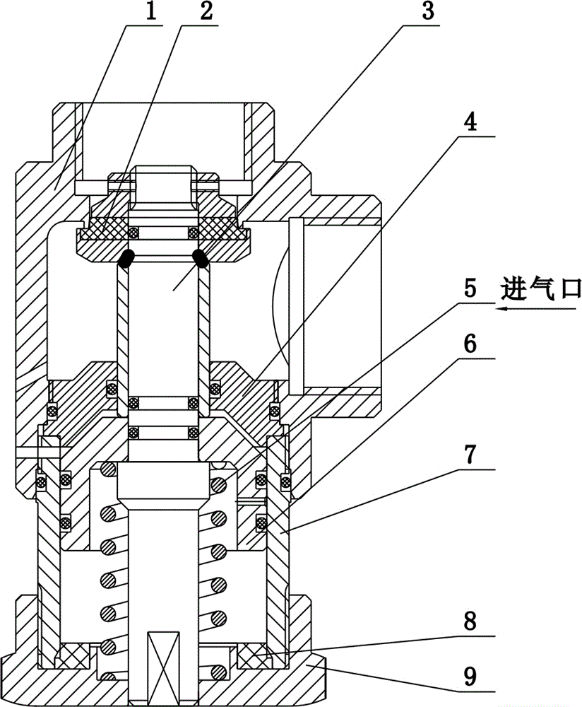 Integrated selection valve