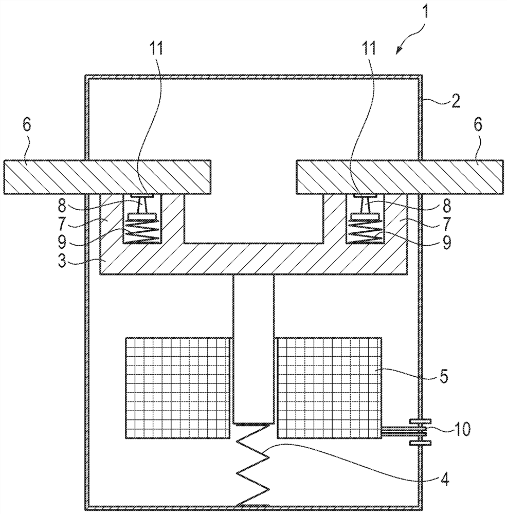 High-voltage contactor