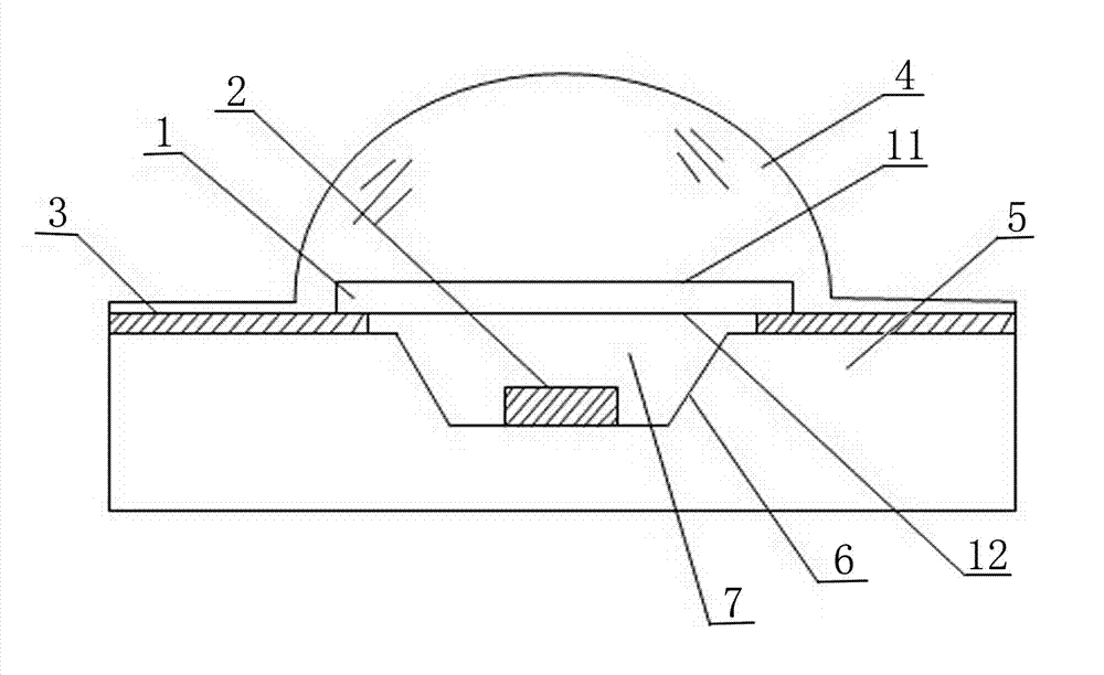 Novel fluorescent glass and preparation method thereof