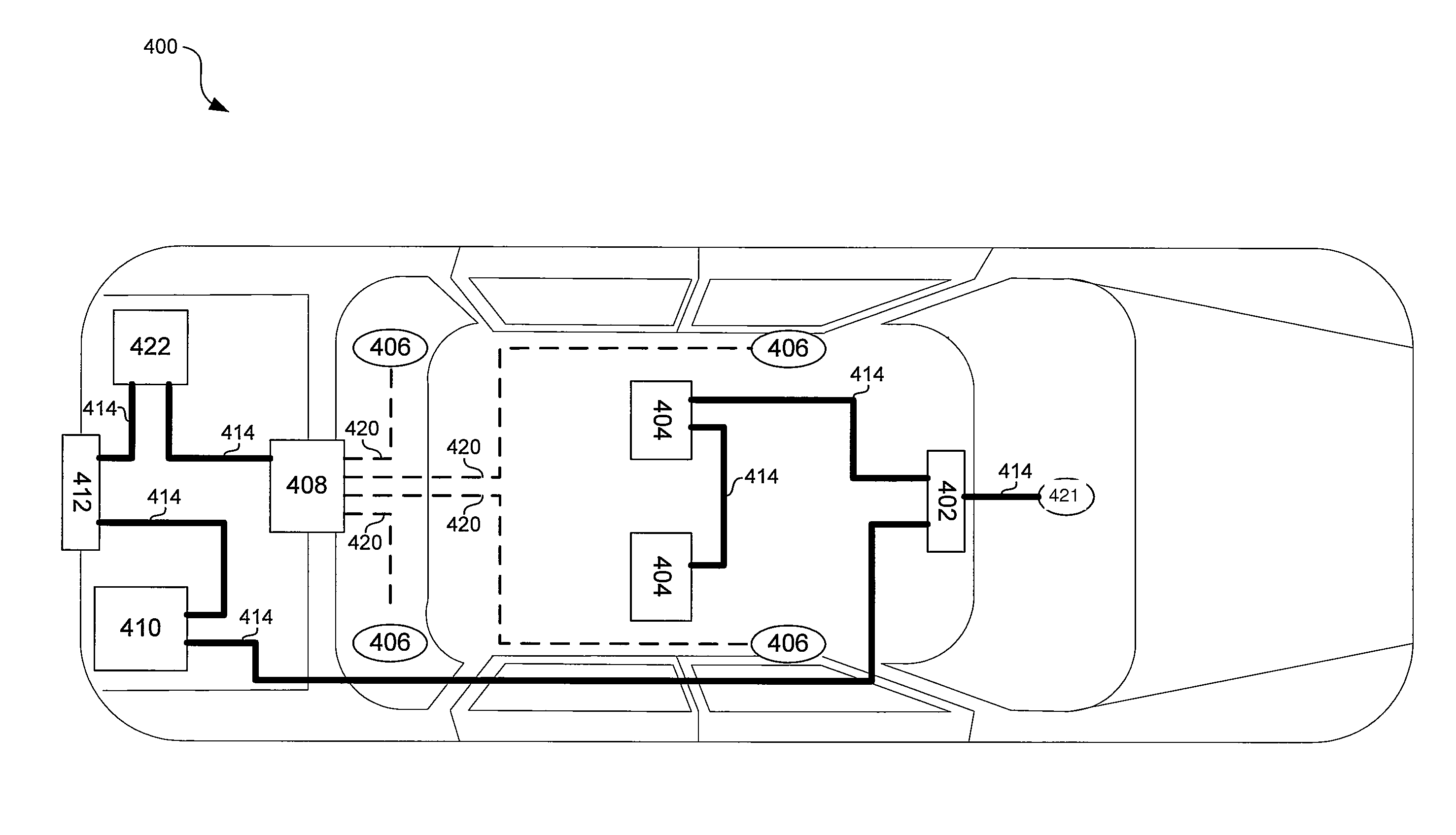 Method and system for a centralized vehicular electronics system utilizing ethernet with audio video bridging