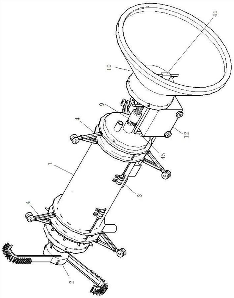 Water conservancy and hydropower pipeline cleaning robot