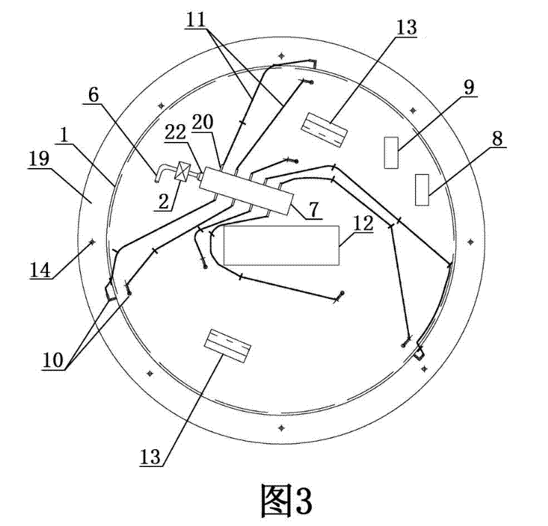 Volatile flux measuring device and method for volatile organic compounds of pollution site