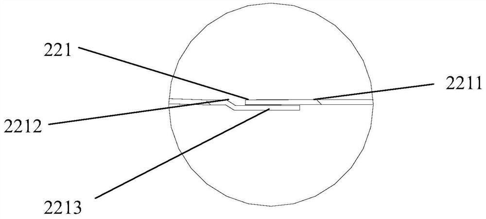 Inner container structure of dish-washing machine