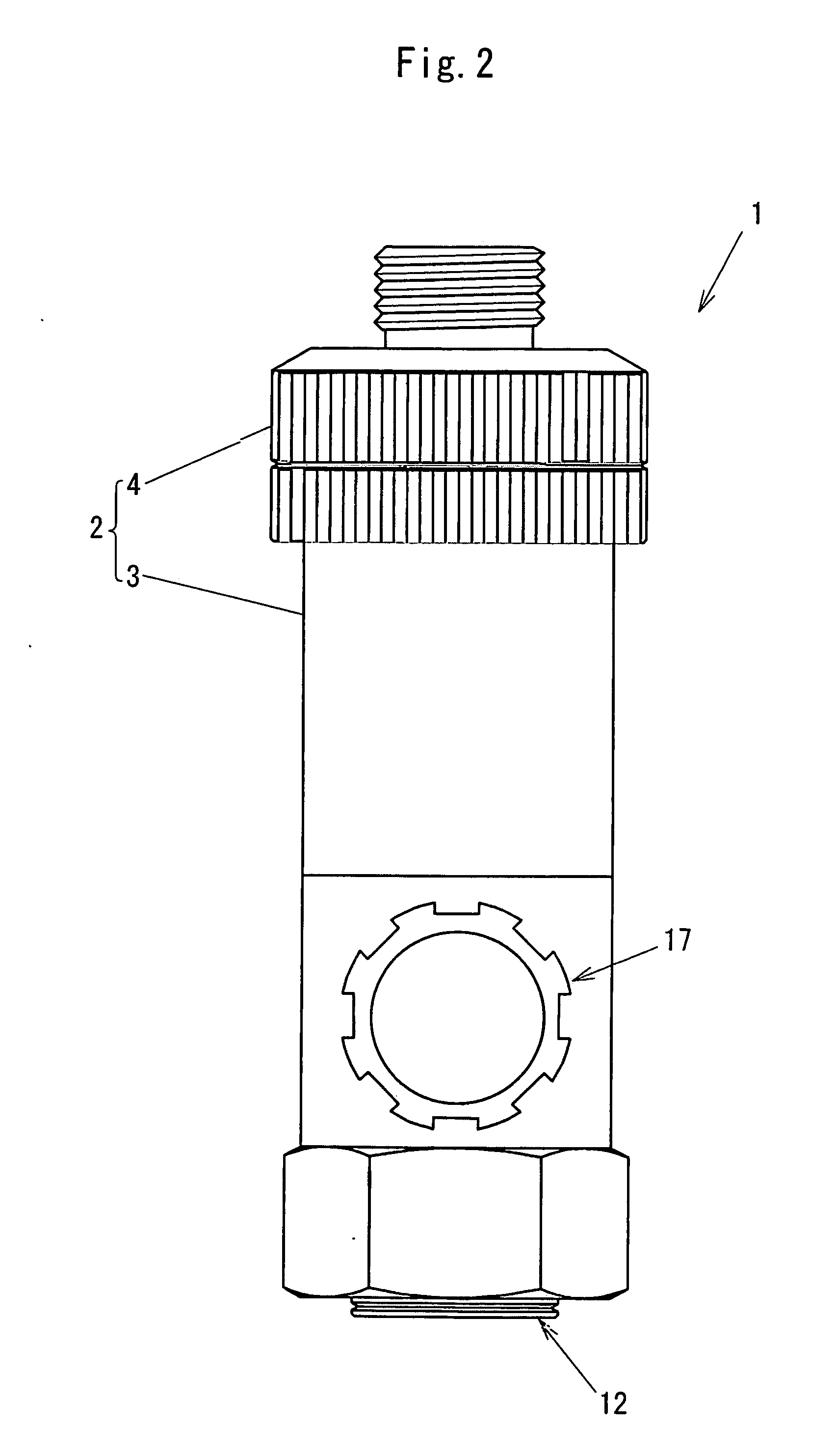 In-line strainer