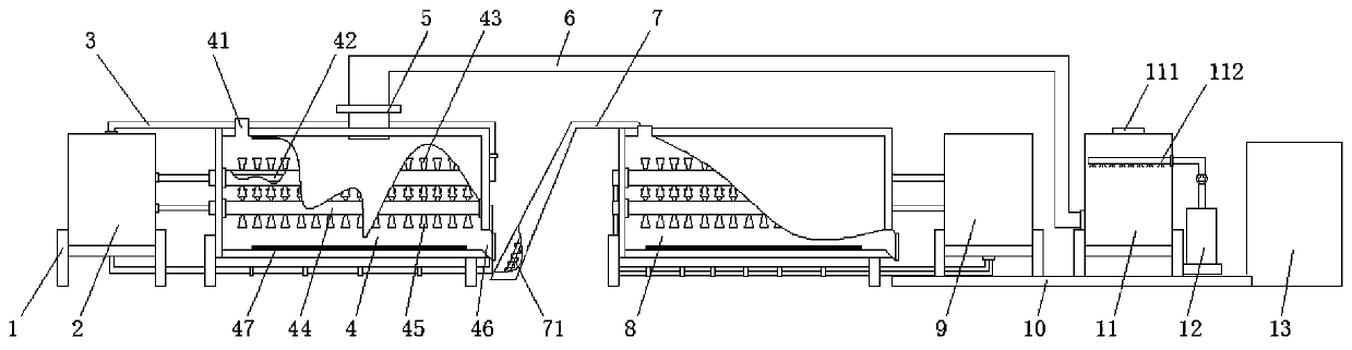 A kind of drying equipment and drying method of polyaluminum chloride series salts