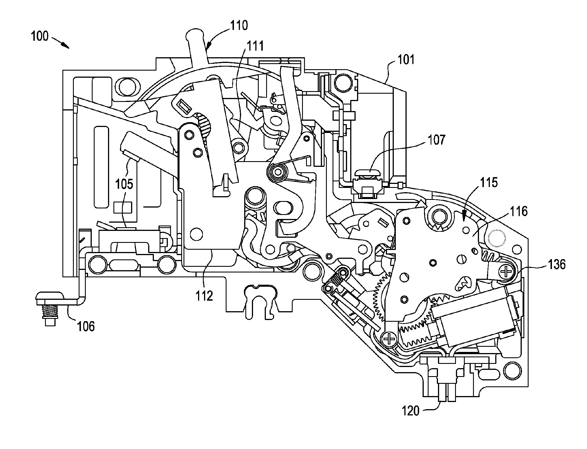 Circuit breaker configured to be remotely operated