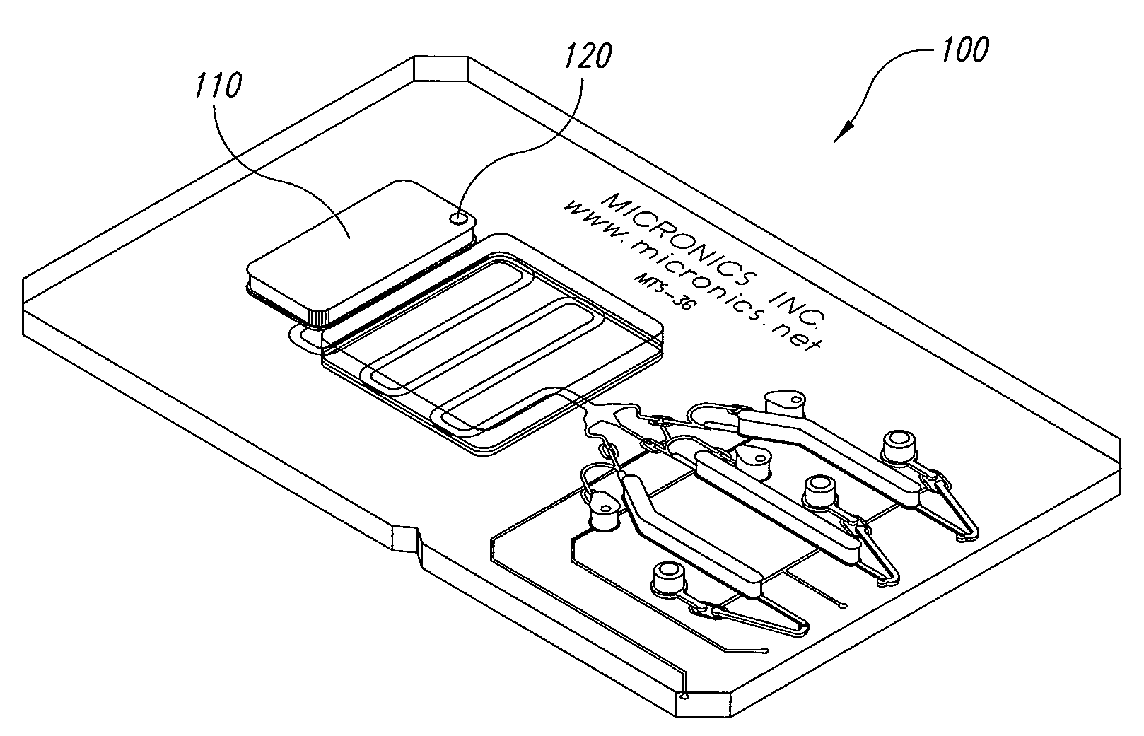 System and method for heating, cooling and heat cycling on microfluidic device