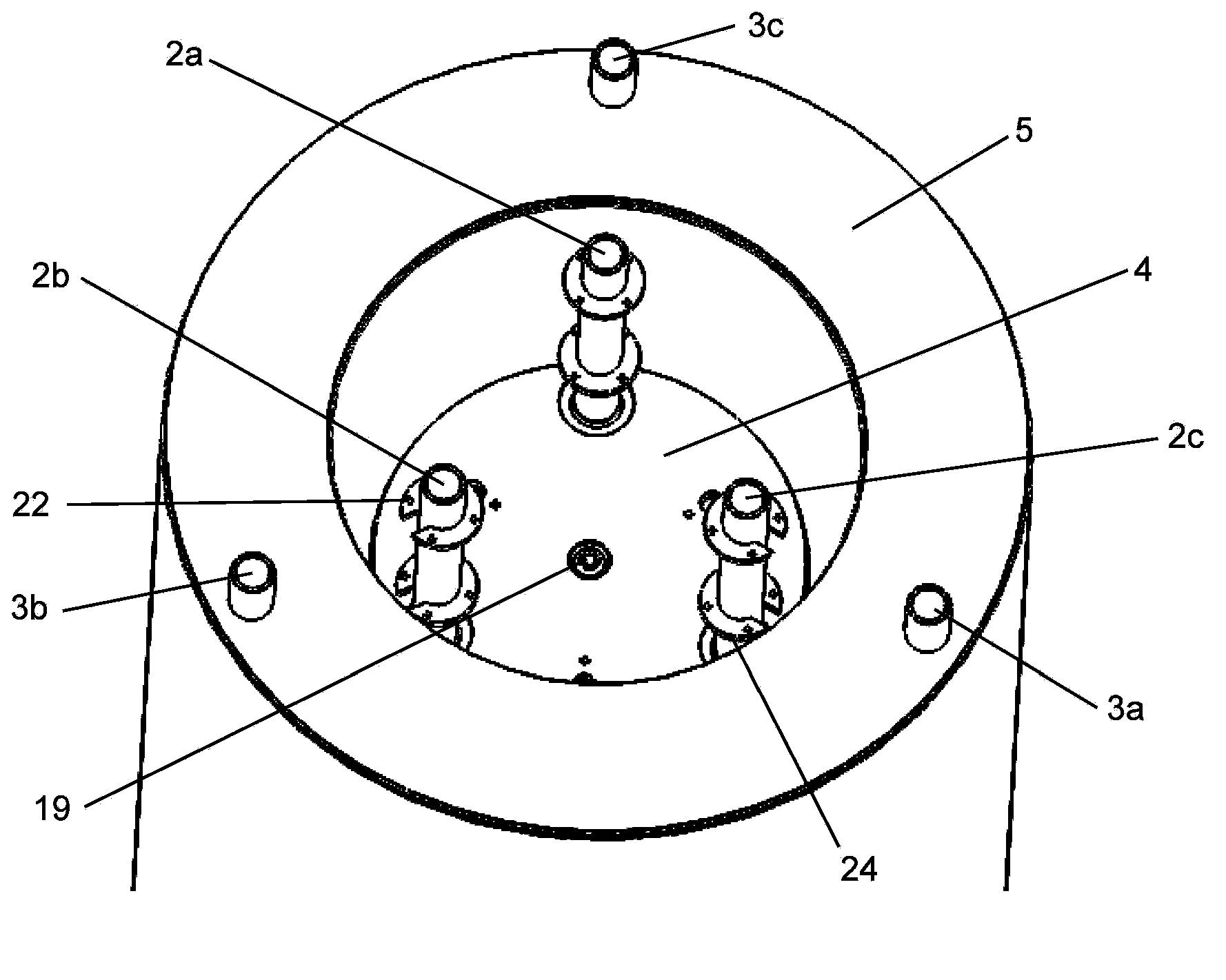 Vacuum low-temperature thermostat