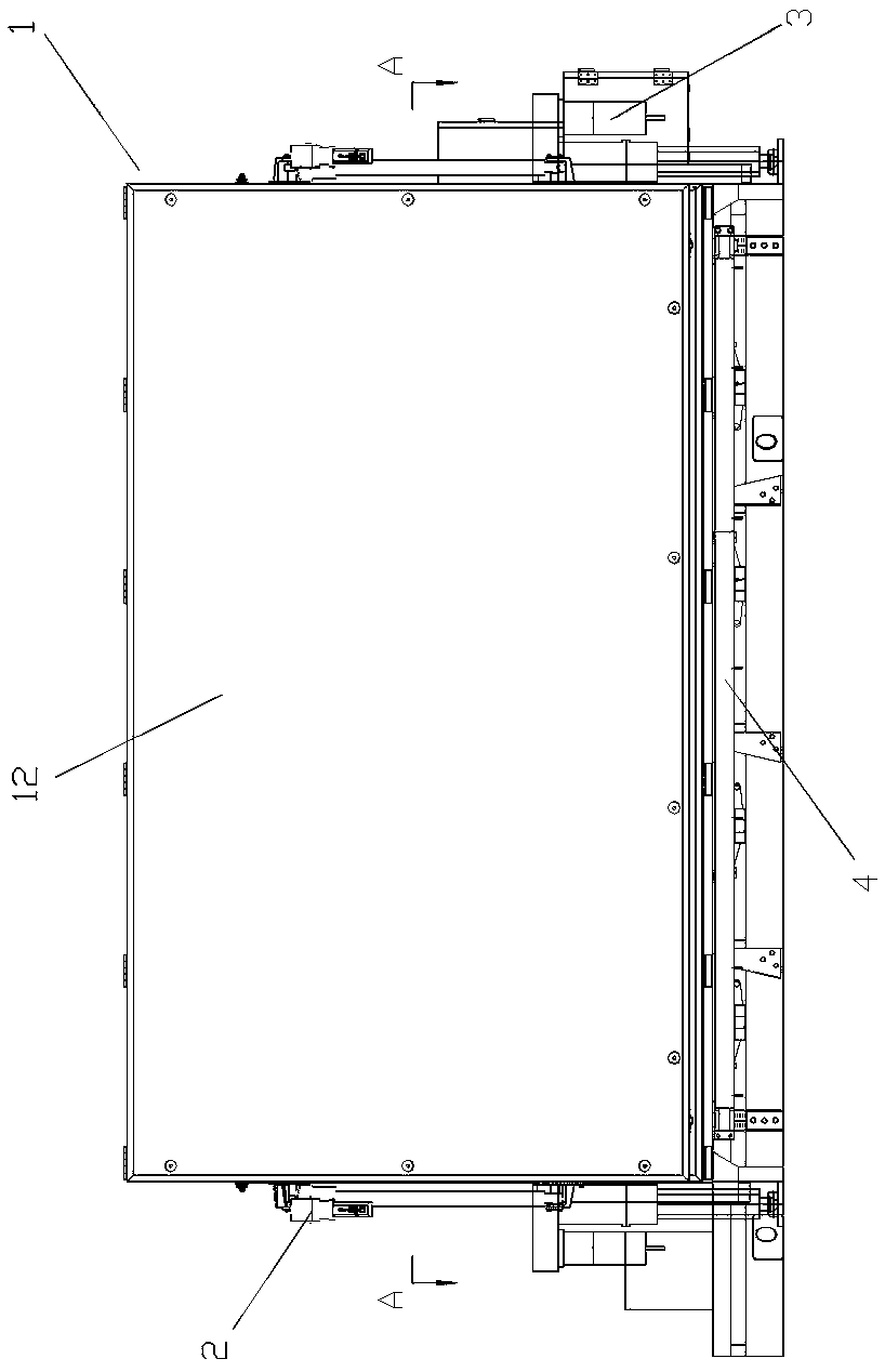 Rapid expansion compartment large platform and folding and unfolding method