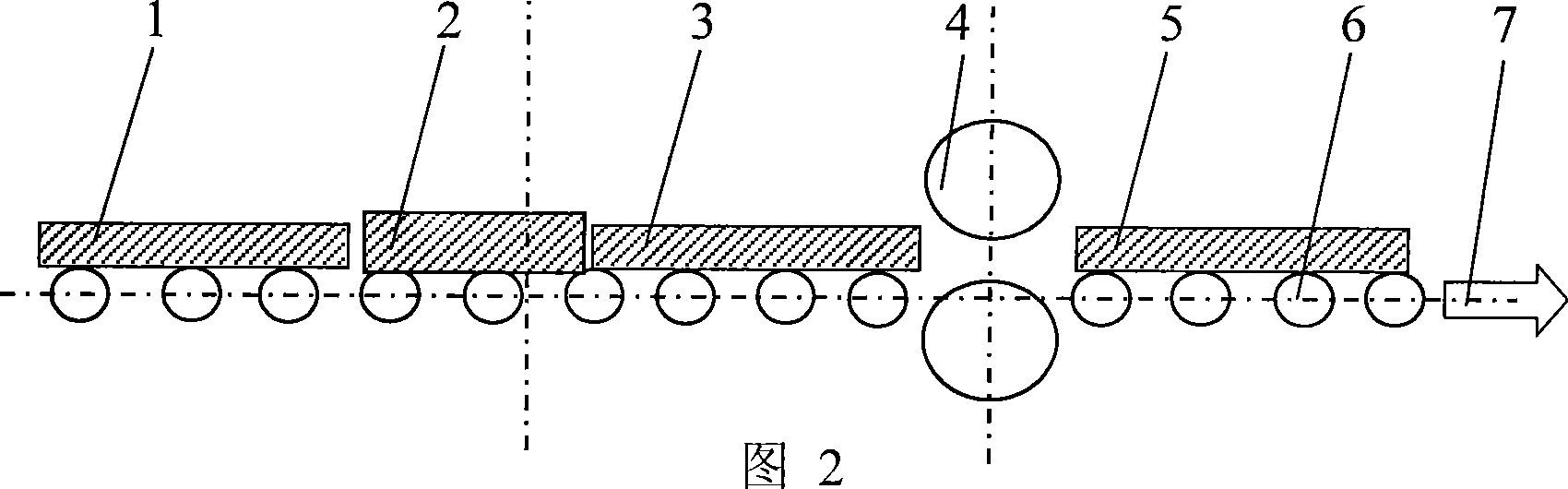 Control method for producing conical plate blank using side compression machine of fixed width plate blank