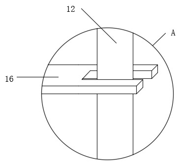 Oxygen pumping machine anti-blocking device for aquatic product transportation