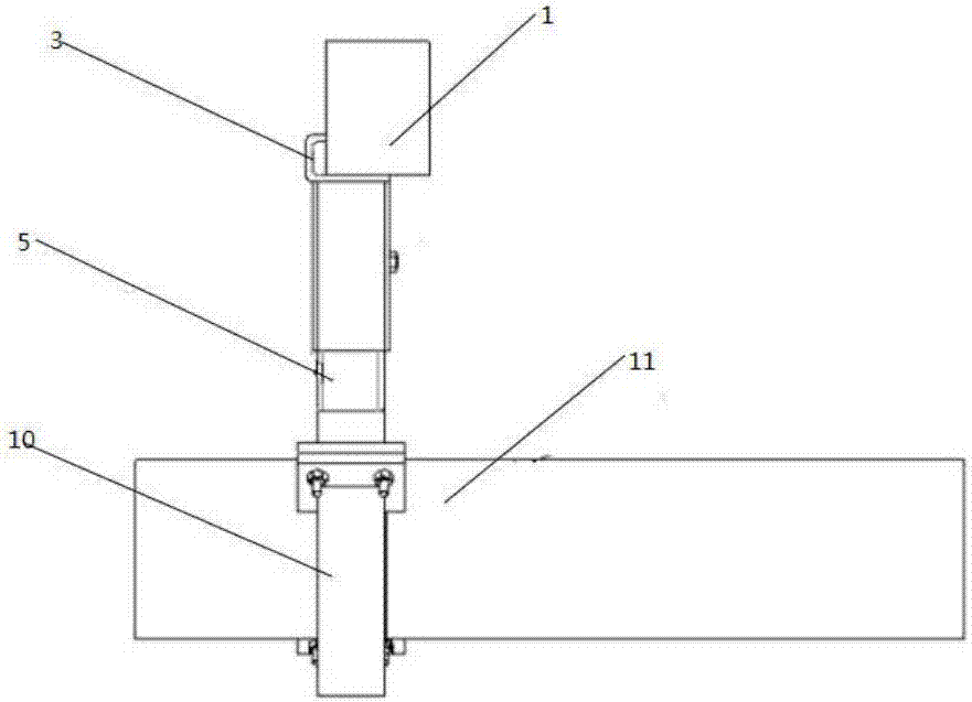 Wheel axle speed measurement coded disc device of tunnel locomotive