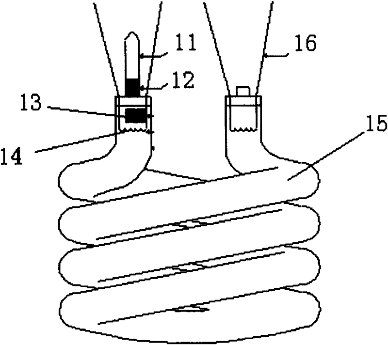 Double-layer energy-saving bulb