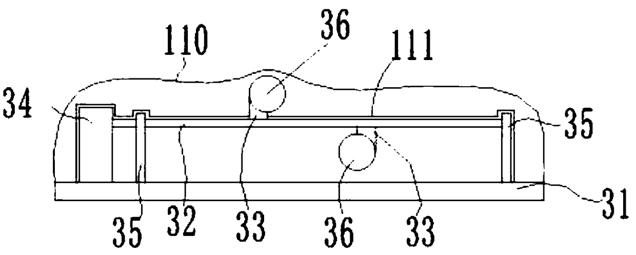 Massage headrest on basis of brain wave physiotherapy and stone needle physiotherapy