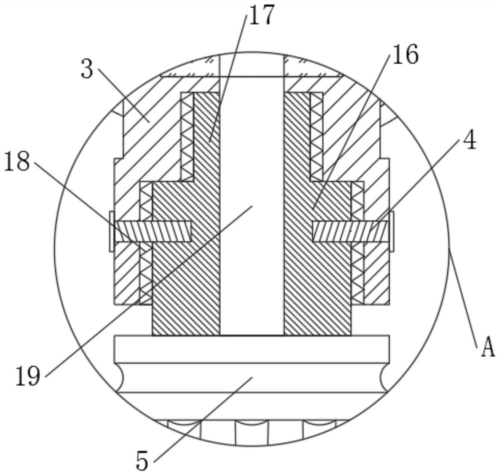 Special drill bit for pile foundation construction hole forming under complex geological conditions