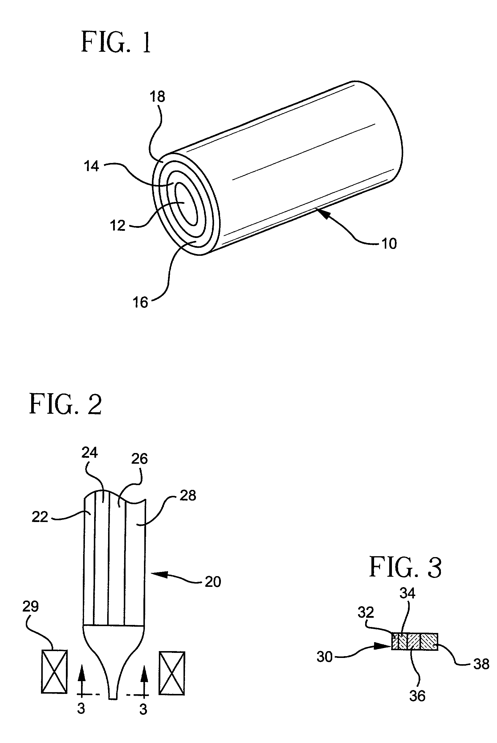 Detectable labels, methods of manufacture and use