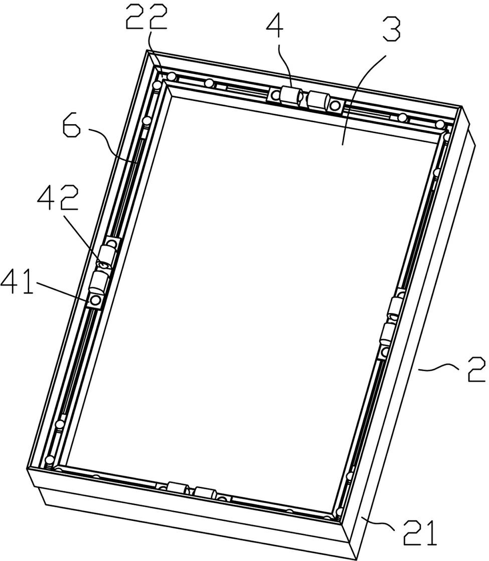 Wall-embedded mounting system for operation panel