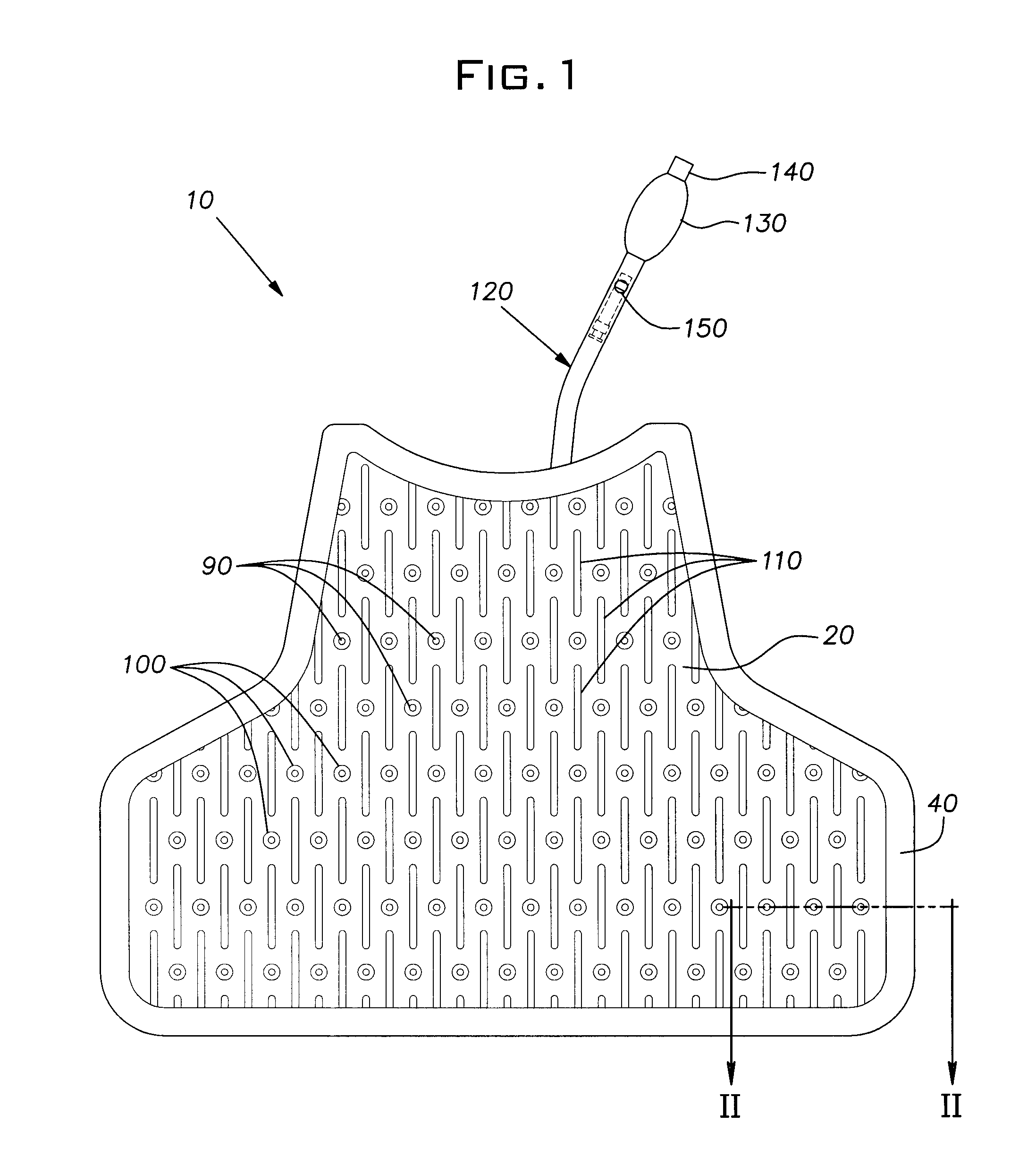 Method and device for dispersing and dampening impact forces