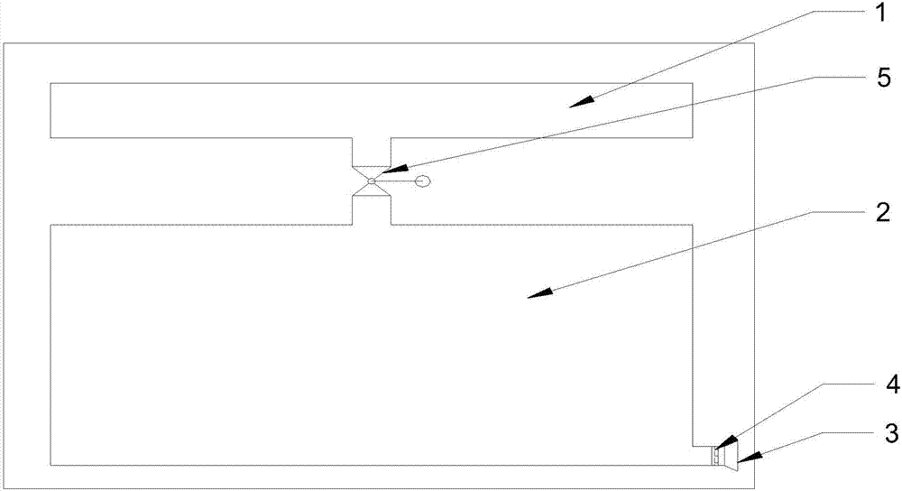 Domestic wall-mounted automatic chemical foam fire-fighting device