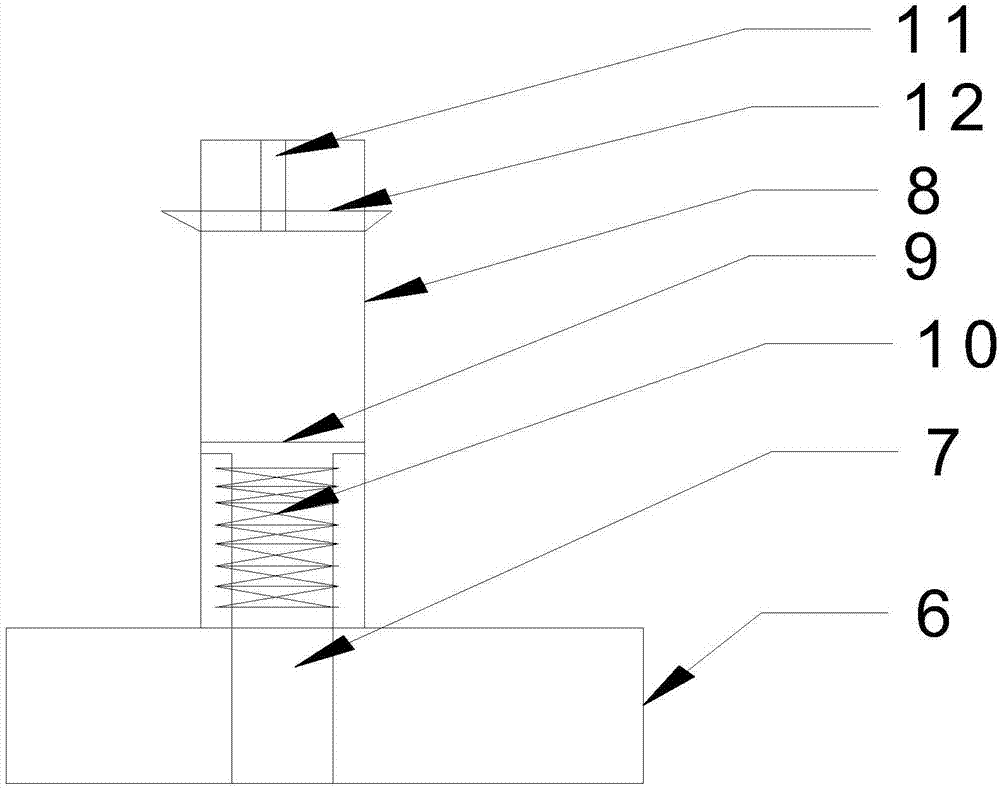 Domestic wall-mounted automatic chemical foam fire-fighting device