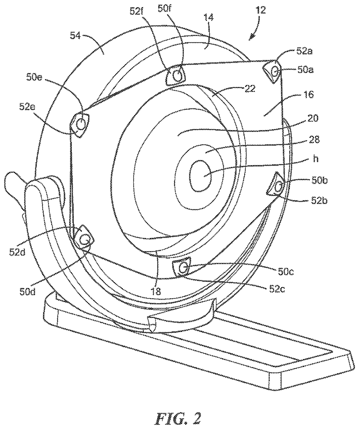 Imaging system gantry and patient drape