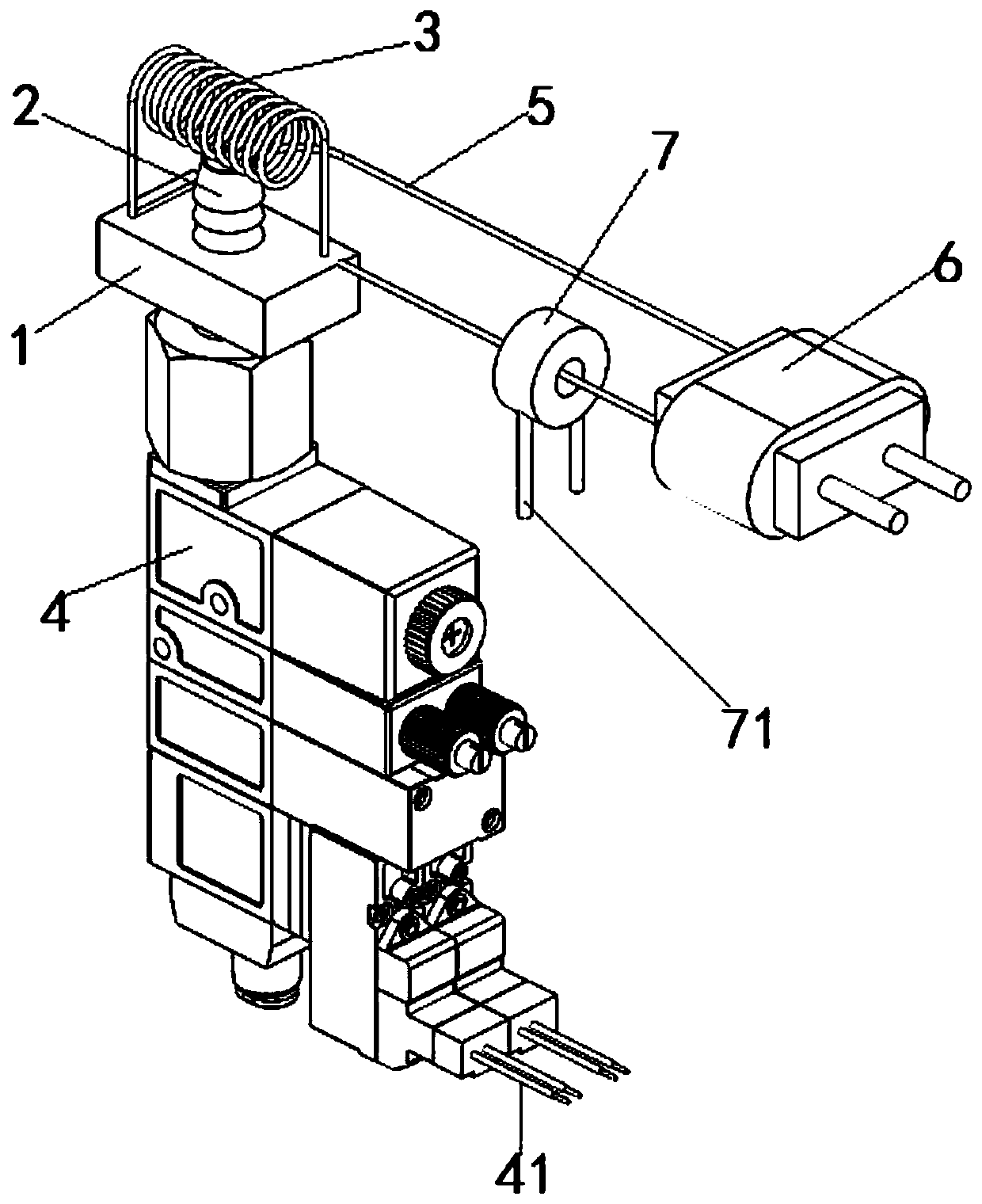 Full-automatic combustible gas on-line monitoring tail gas ignition device