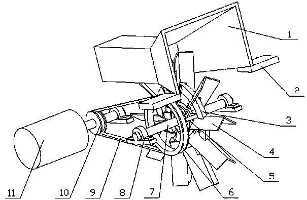 Vehicle-mounted wind power generating device