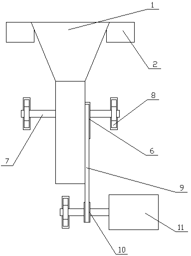 Vehicle-mounted wind power generating device