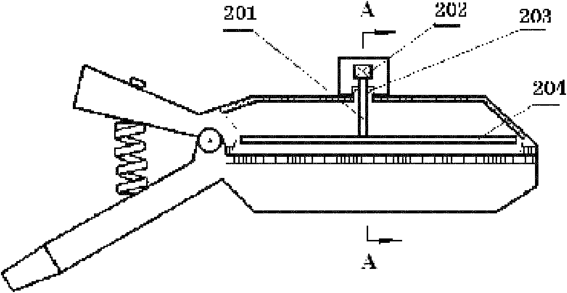 Impact fruit inhaling pickup method and picking machine