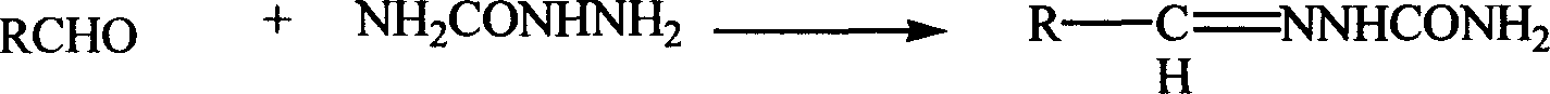 Semicarbazone synthesis method