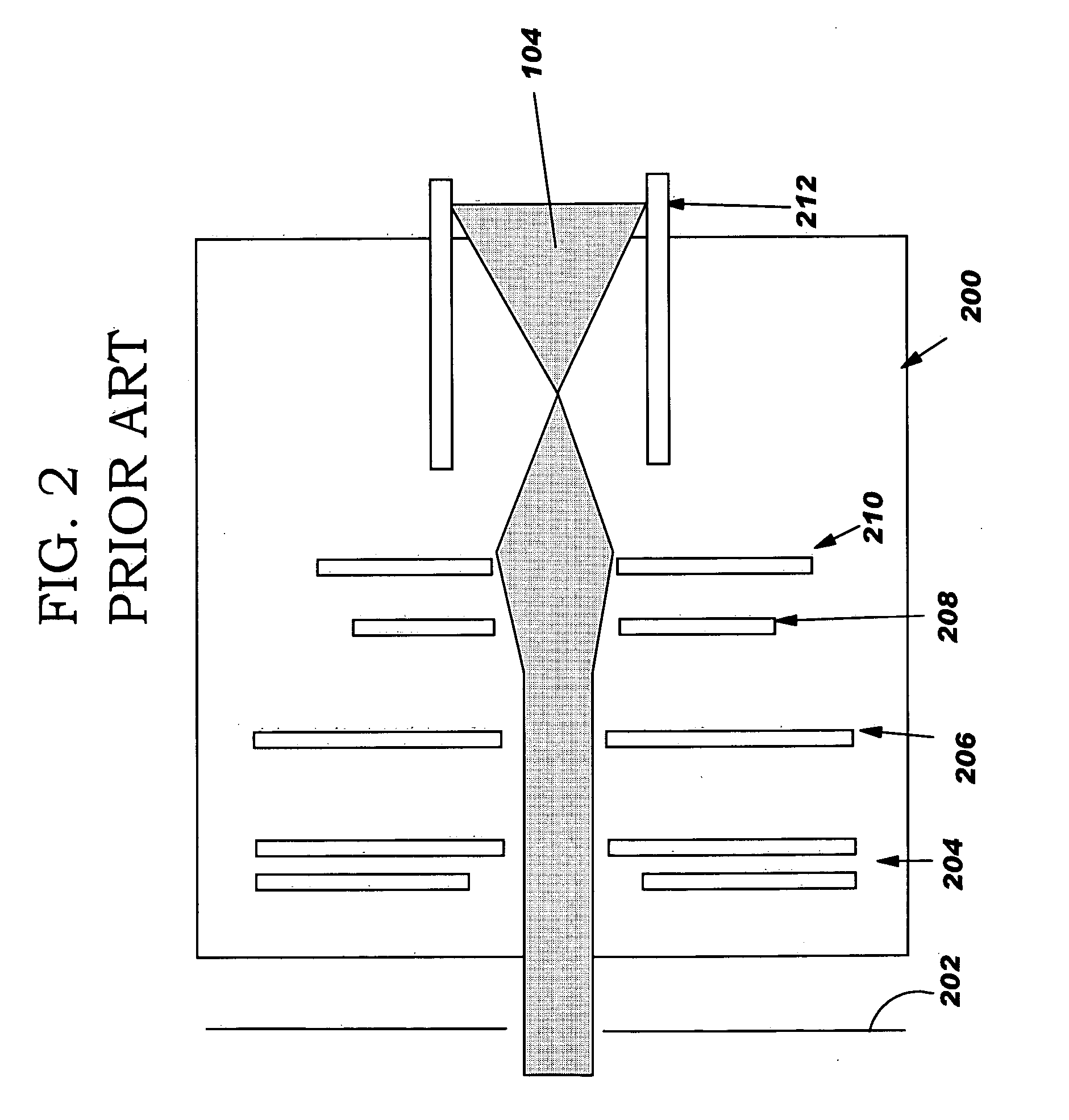 Weakening focusing effect of acceleration-deceleration column of ion implanter