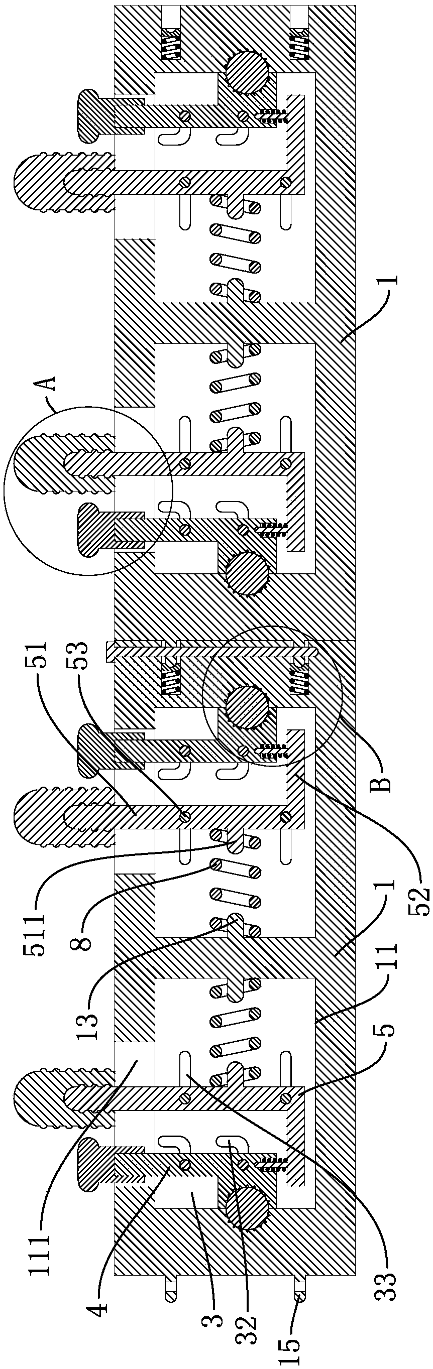 Terminal for fixing lead