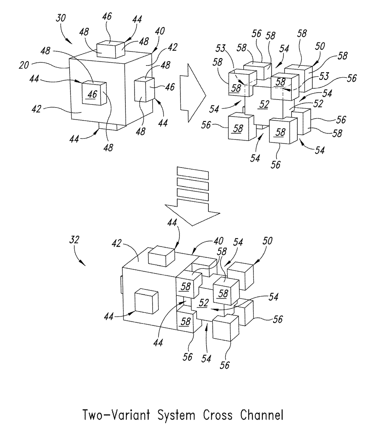 Modular toy block system